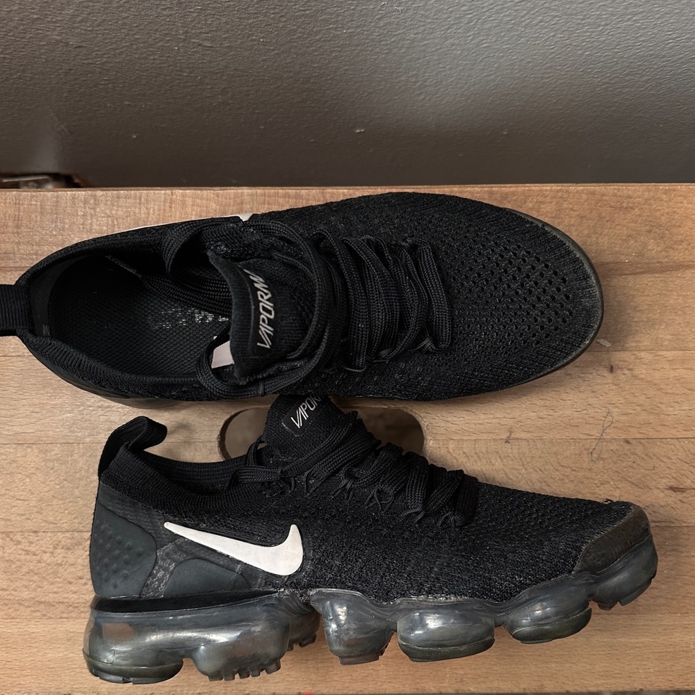 All black Nike VaporMax